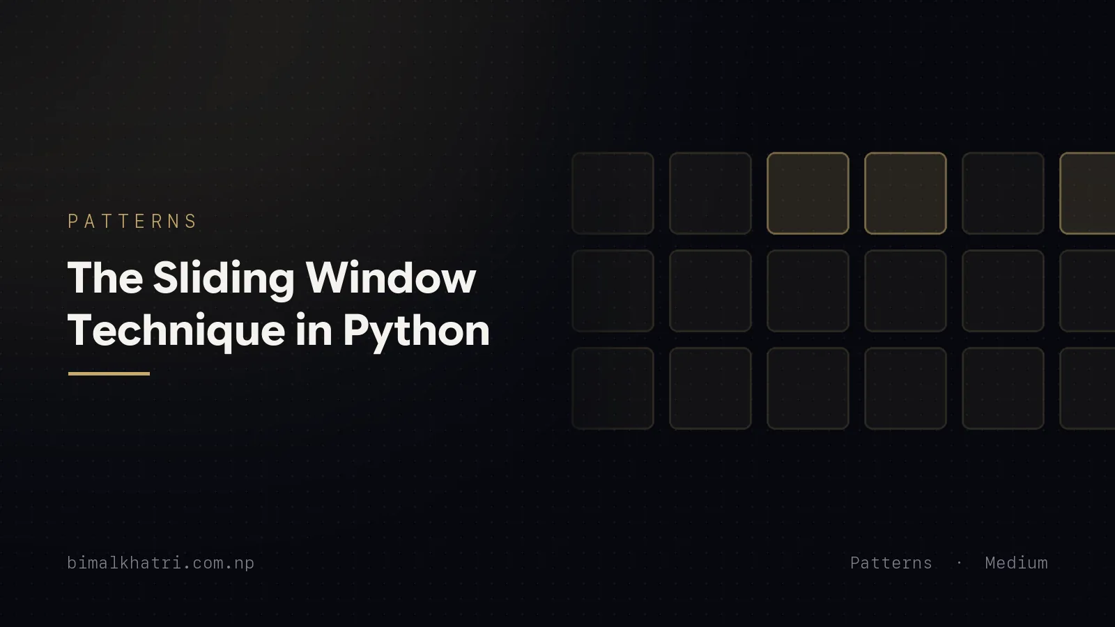 The Sliding Window Technique in Python: Subarray Problems Made Linear