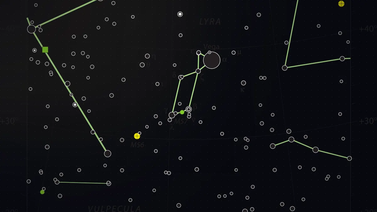 Lyra Constellation: The Harp, Vega, and the Ring Nebula