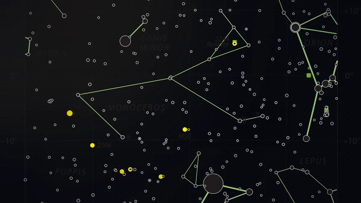 Monoceros Constellation: The Faint Unicorn Hiding in the Winter Triangle